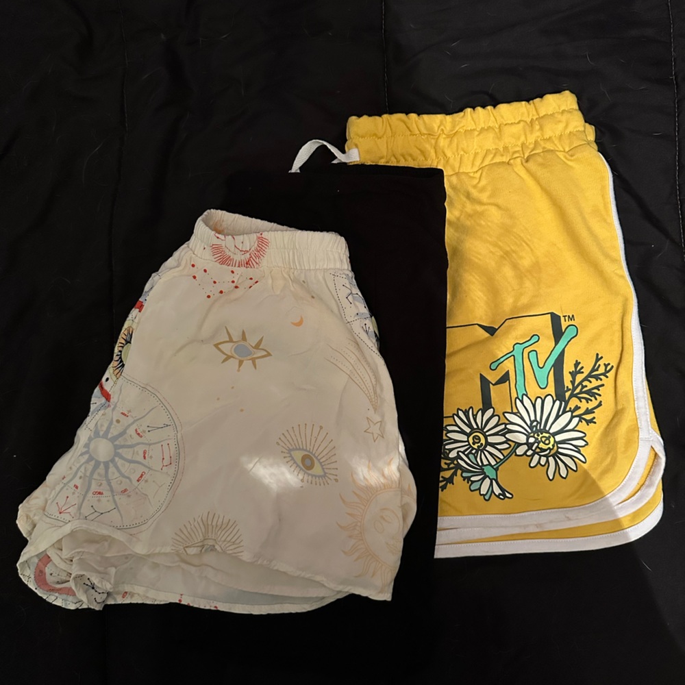 3-pack PJ shorts